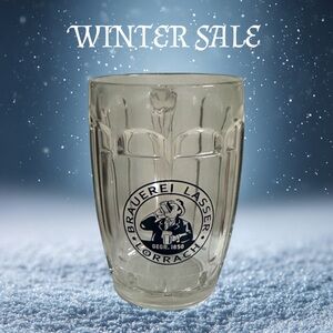 BEST HOLIDAY GIFT German Beer Stein Mug Brauerei Lasser Lorrach 0.5 L Heavy Duty